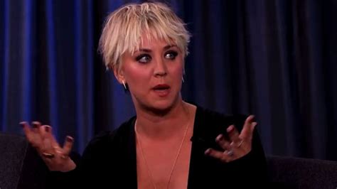 kaley naked|Kaley Cuoco Reacts to Nude Photo Leak: I Didnt Believe They。